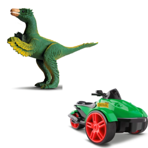 Triciclo Com Fricção E Deinonychus