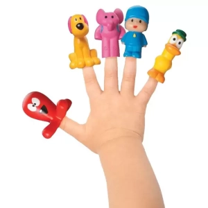 Turma Do Pocoyo Miniaturas Dedoche 5 Peças