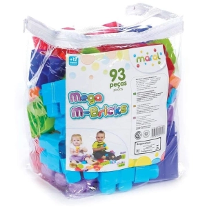Blocos De Montar Mega Mbricks 93 Peças