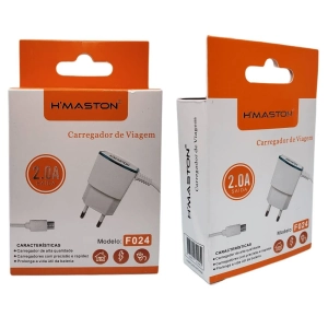 Carregador De Celular 2A Micro Usb V8