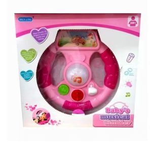 Volante Infantil Musical Com Luz E Som