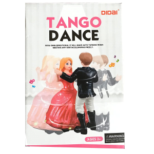 Boneca Casal Dança Tango Bate E Volta Com Som E Luz