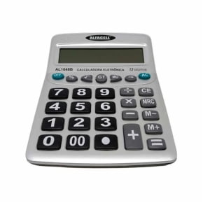 Calculadora Eletrônica De Mesa 12 Dígitos