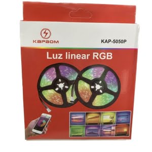 Luz Linear Rgb Kap 5050p