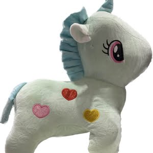 Unicórnio Colorido De Pelúcia