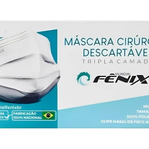 Caixa De Máscara Cirúrgica Descartável
