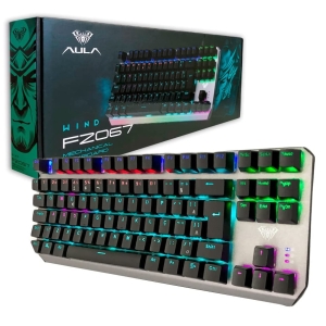 Teclado Usb Gamer Mecânico Compacto