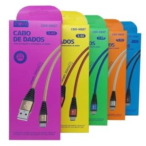 Cabo Turbo Carregamento E Dados V8