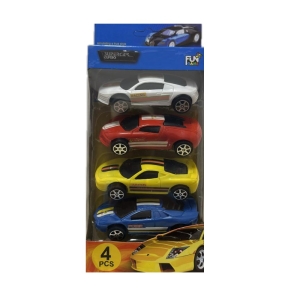 Kit 4 Carrinhos Sortidos