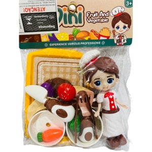 Kit Boneca Mais Acessórios Sortidos