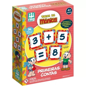 Brinquedo Educativo Turma Da Mônica Primeiras Contas