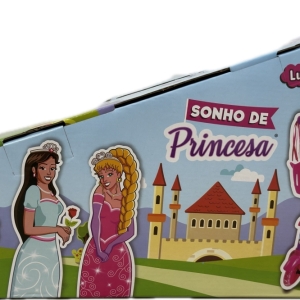 Patinete Sonho de Princesa Com 3 Rodas E Cestinha