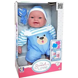 Boneca My Sweet Love Macacão Azul 2760