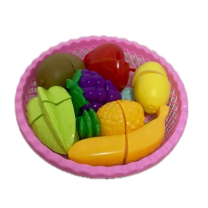 Cestinha Com Comidas De Velcro