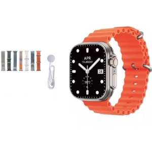 Kit Relógio Smartwatch S21 Ultra Max Com 7 Pulseiras