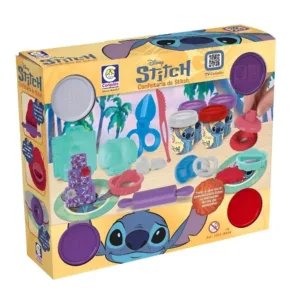 Kit Massinha Stitch Com 4 Massinhas E Acessórios De Confeitaria