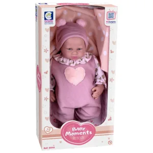 Boneca Baby Moments Reborn Menina 2846