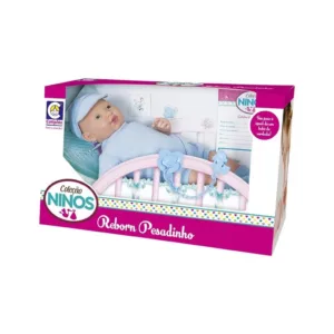 Boneca Coleção Ninos Reborn Pesadinho Menino 2181