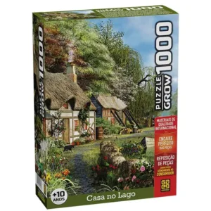 Quebra-cabeça 1000 peças Casa no Lago 2963