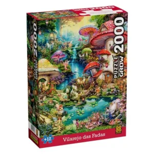 Quebra-cabeça 2000 peças Vilarejo das Fadas 4573