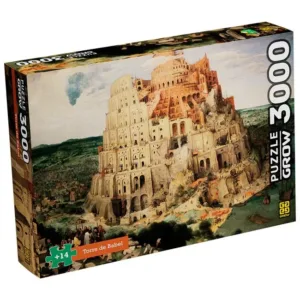 Quebra-cabeça 3000 peças Torre de Babel 4595