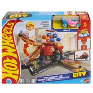 Pista Hot Wheels City Doceria Sorveteria Na Cidade