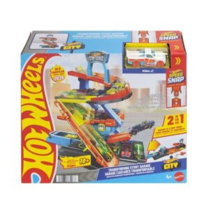 Pista Hot Wheels City Garagem De Acrobacias