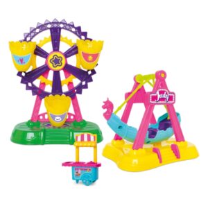 Brinquedo Judy Parque De Diversão Roda Gigante + Barco 0423